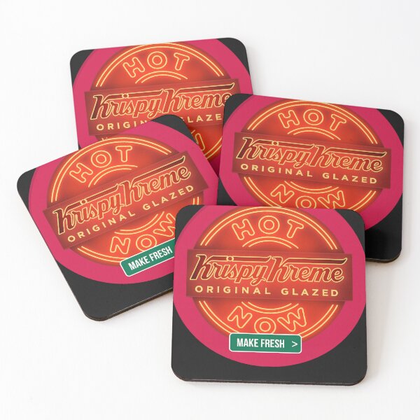 Item preview, Circular Krispy Kreme Logo Merchandise  designed and sold by BryanieshaHills.