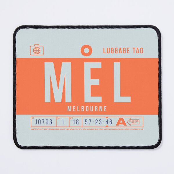 Item preview, Luggage Tag B - MEL Melbourne Australia designed and sold by VoodooCircus.