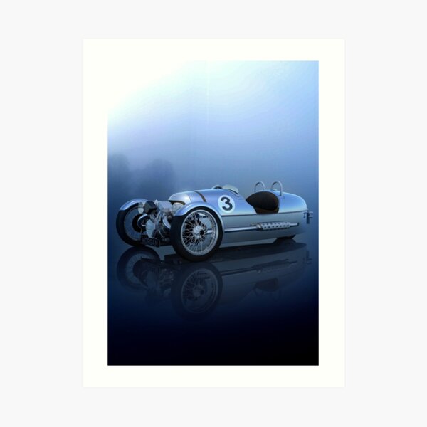 Morgan 3 Wheeler Art Print
