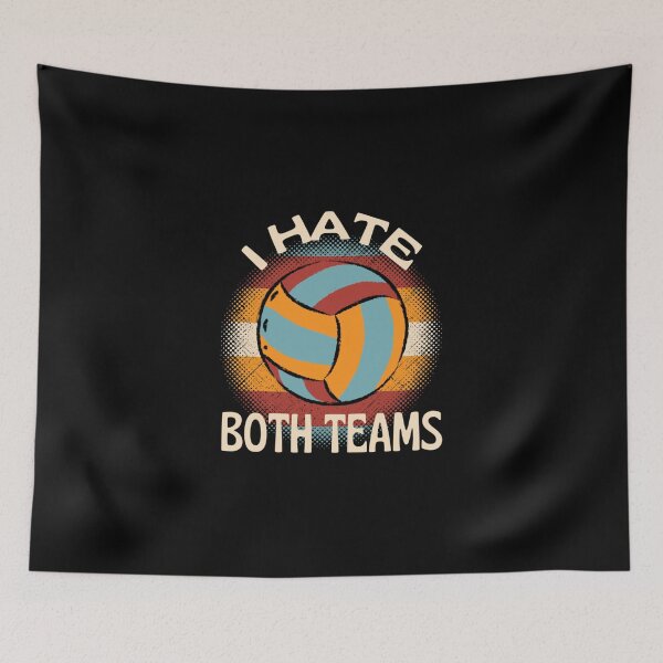 Item preview, I Hate Both Teams Volleyball Essential T-Shirt designed and sold by opheimbyrneh.