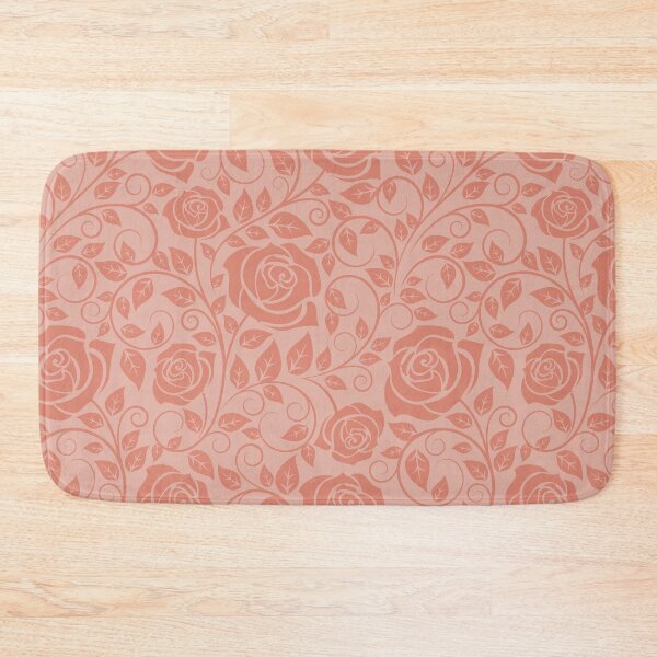 Item preview, pattern of pink roses, designed and sold by LuFilu.