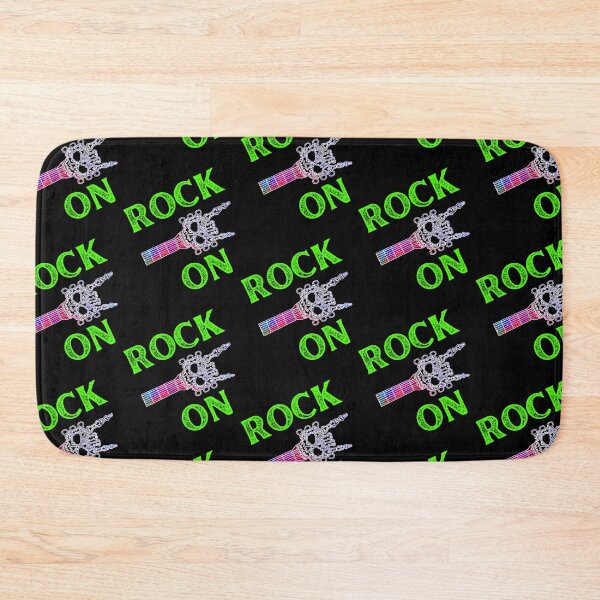 Item preview, Rock On Guitar Neck And Skeleton Hand designed and sold by WoodburyLake.