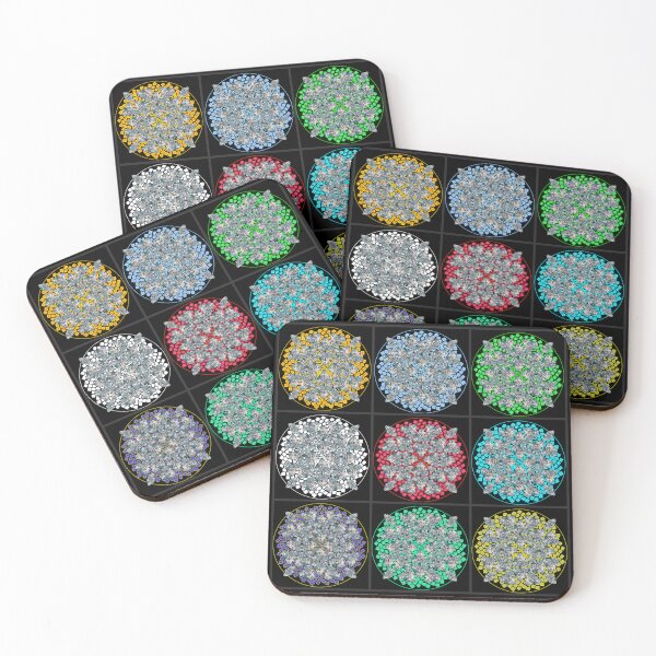 Item preview, Cloudy Cube Mandala Cacophony & CircleVisions Wall Of Fame  designed and sold by createVisions.