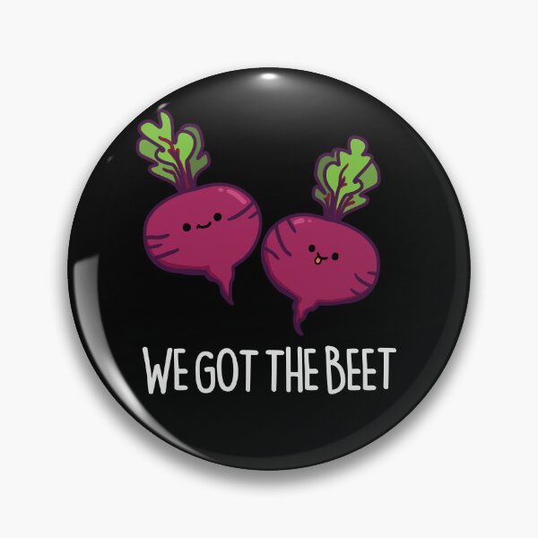 Item preview, We Got The Beet Funny Veggie Puns (Dark BG) designed and sold by punnybone.