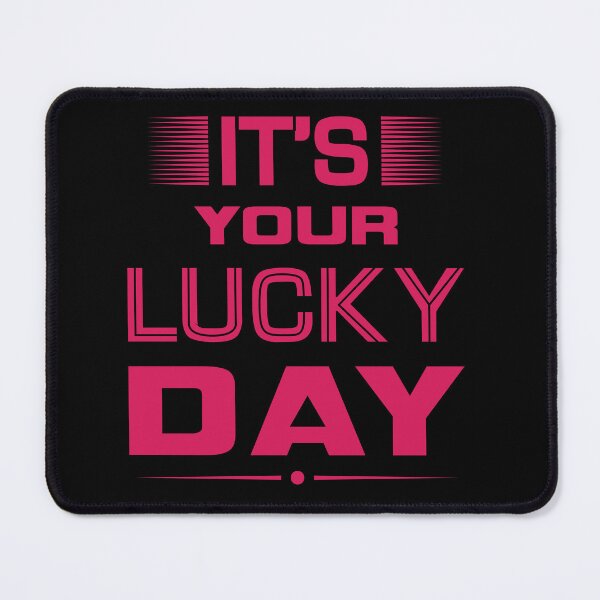 Item preview, It's Your Luck Day | Jackpot | Money Motivation | Part 2  designed and sold by CadDesignerr.
