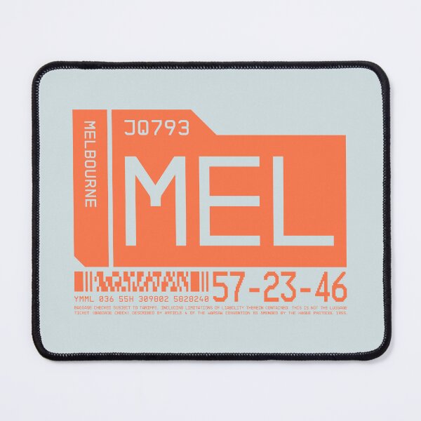Item preview, Luggage Tag C - MEL Melbourne Australia designed and sold by VoodooCircus.