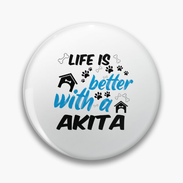 Item preview, life is better with a akita designed and sold by randomdogshirt.