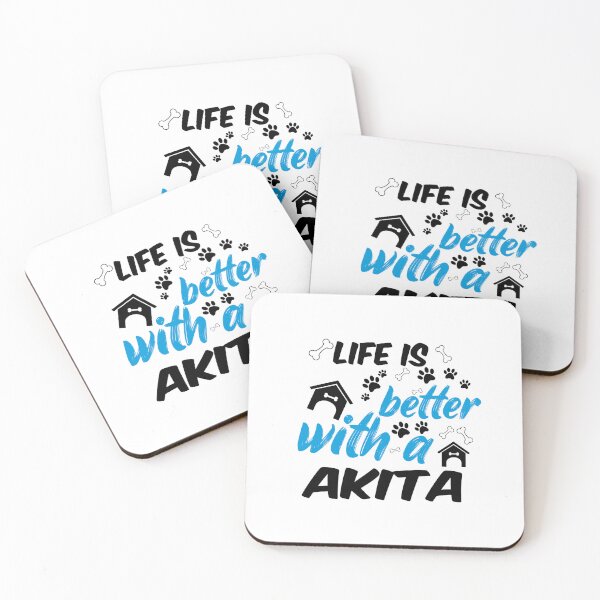 Item preview, life is better with a akita designed and sold by randomdogshirt.