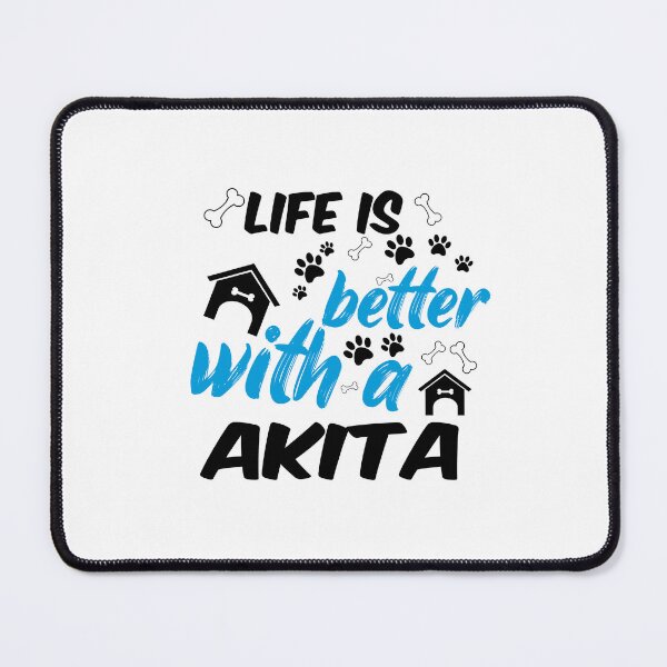 Item preview, life is better with a akita designed and sold by randomdogshirt.