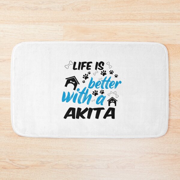 Item preview, life is better with a akita designed and sold by randomdogshirt.