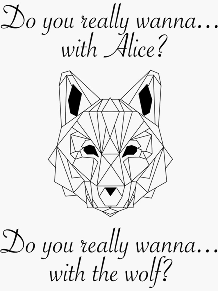 "Wolf Alice Freazy " Sticker for Sale by AlulaLewis Redbubble