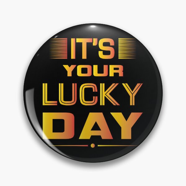 Item preview, It's Your Luck Day | Jackpot | Money Motivation | Part 2  designed and sold by CadDesignerr.