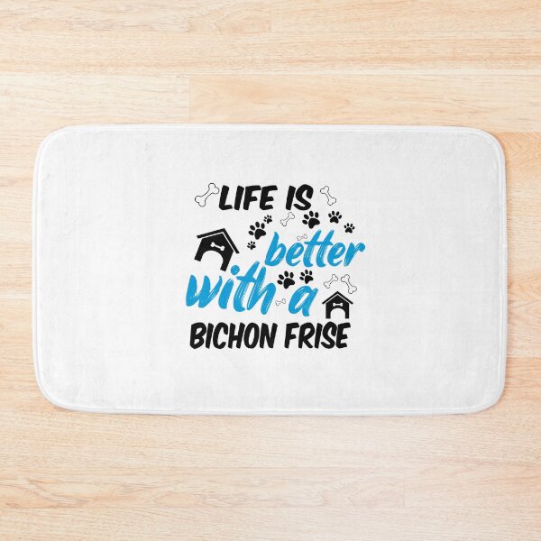 Item preview, life is better with a bicon frise designed and sold by randomdogshirt.
