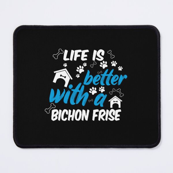 Item preview, life is better with a bicon frise designed and sold by randomdogshirt.
