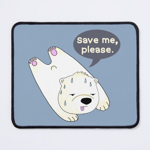 Item preview, Save the planet! Save the polar bears! designed and sold by IdinDesignShop.