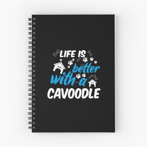 Item preview, la vida es mejor con un cavoodle designed and sold by randomdogshirt.
