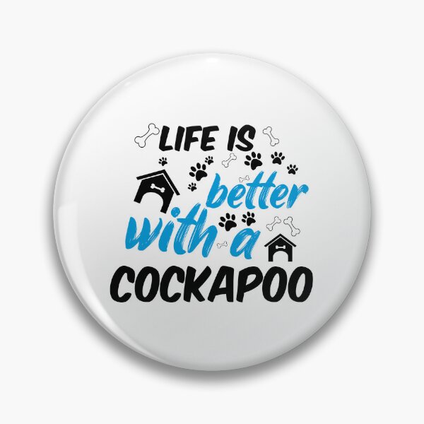 Item preview, life is better with a cockapo designed and sold by randomdogshirt.