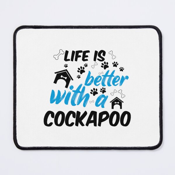 Item preview, life is better with a cockapo designed and sold by randomdogshirt.