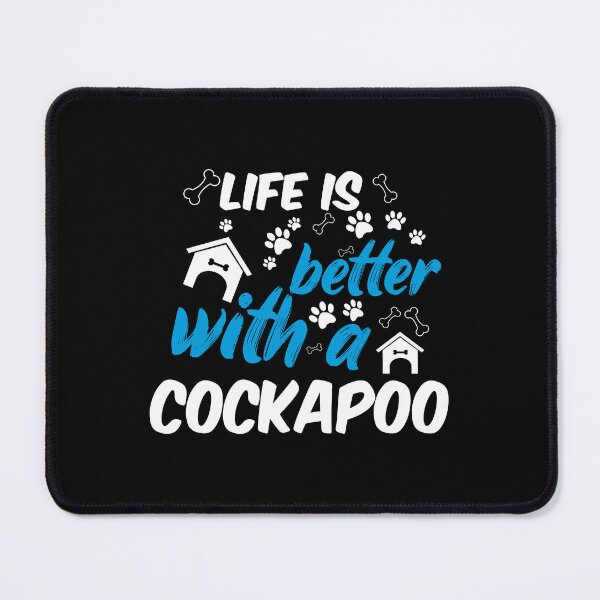 Item preview, life is better with a cockapo designed and sold by randomdogshirt.