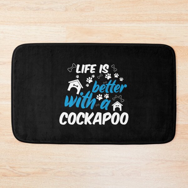 Item preview, life is better with a cockapo designed and sold by randomdogshirt.