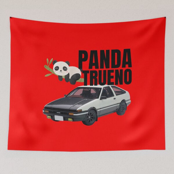 Item preview, Takumi Fujiwara's Panda Trueno designed and sold by MOTOSHIFT.