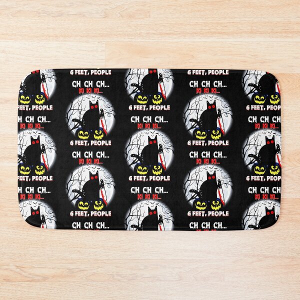Item preview, Black Cat Halloween Six Feet People designed and sold by WoodburyLake.