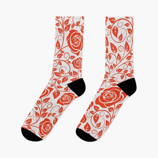 Item preview, pattern of red roses, designed and sold by LuFilu.