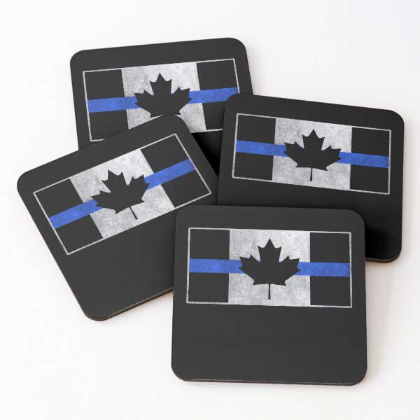 Item preview, Canadian Flag Police Thin Blue Line  designed and sold by toddroot96.