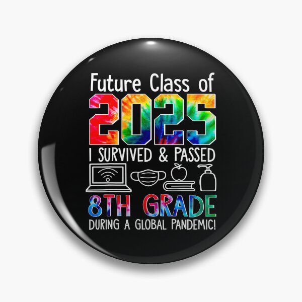 Item preview, 1ydy Colourful Class Of 2025 Eighth Grade Back To School_1 designed and sold by BargerStore.