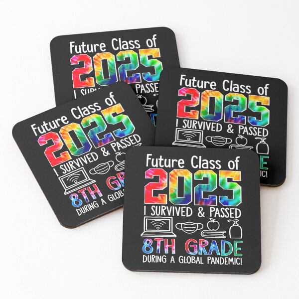 Item preview, 1ydy Colourful Class Of 2025 Eighth Grade Back To School_1 designed and sold by BargerStore.