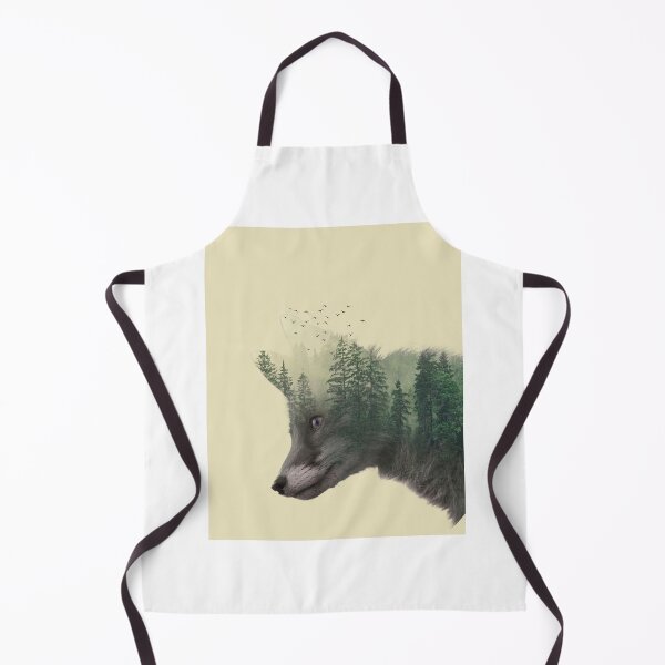Item preview, Wolf face from forest Graphic  designed and sold by AlulaLewis.