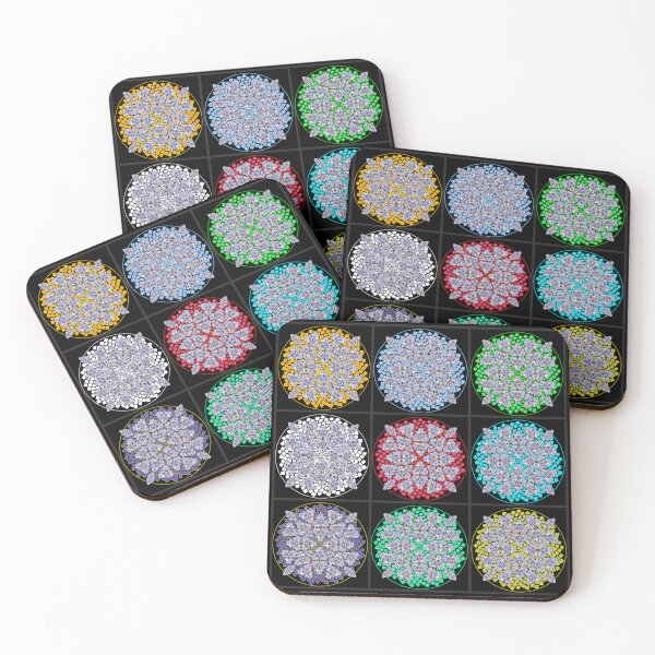 Item preview, Light Sky Cube Mandala Cacophony & CircleVisions Wall Of Fame  designed and sold by createVisions.