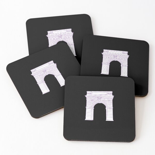 Item preview, NYU Arch Washington Square Park Purple designed and sold by masrontsogasb.