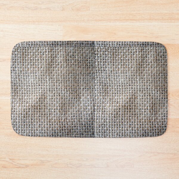 Item preview, Rustic Woolen Cotton Linen Burlap Nature Eco Gray Solid designed and sold by tanabe.