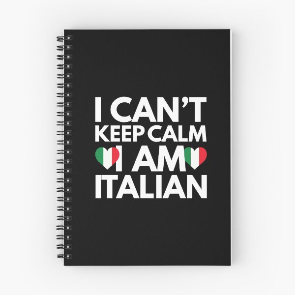 Item preview, I Cant Keep Calm, I am Italian from Italy designed and sold by HelloFromAja.