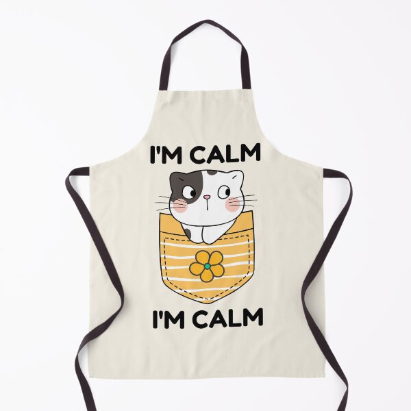 Item preview, I'm Calm | I Am Calm | Kawaii Kawaii Cat designed and sold by SpeakLifeHQ.