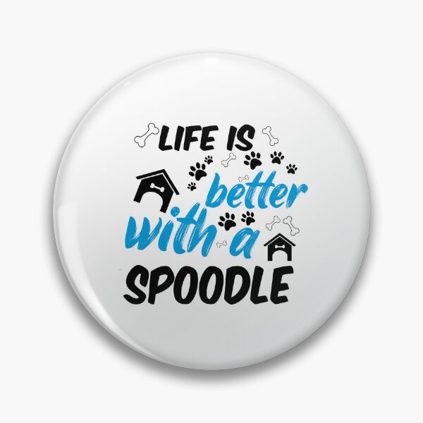 Item preview, life is better with a spoodle designed and sold by randomdogshirt.