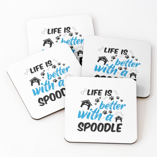 Item preview, life is better with a spoodle designed and sold by randomdogshirt.