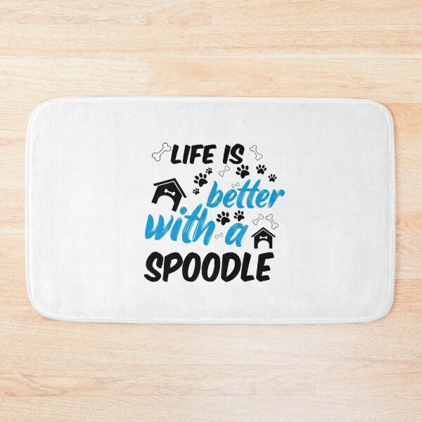Item preview, life is better with a saint spoodle designed and sold by randomdogshirt.