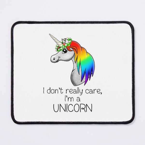 Item preview, Pride humor Statement - I Dont Really Care, Im a Unicorn designed and sold by talgursmusthave.