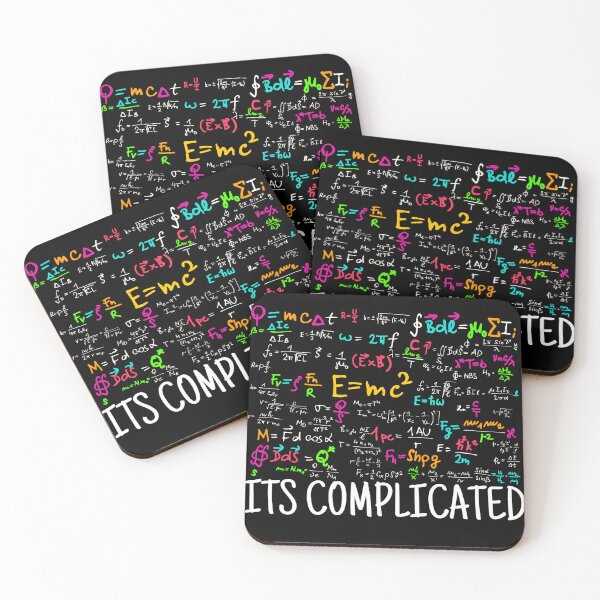 Item preview, It’s Complicated E=mc2 designed and sold by Irie Designs.