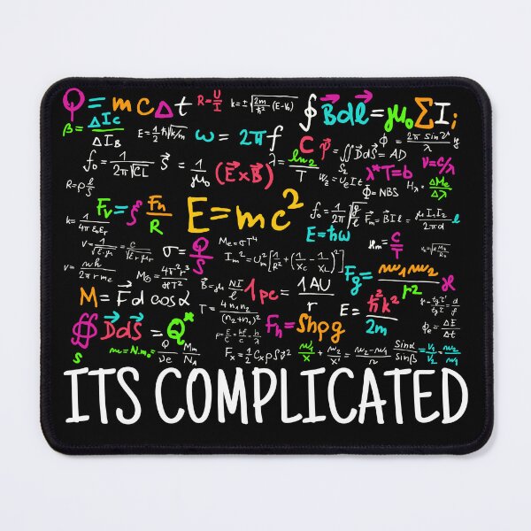Item preview, It’s Complicated E=mc2 designed and sold by Irie Designs.