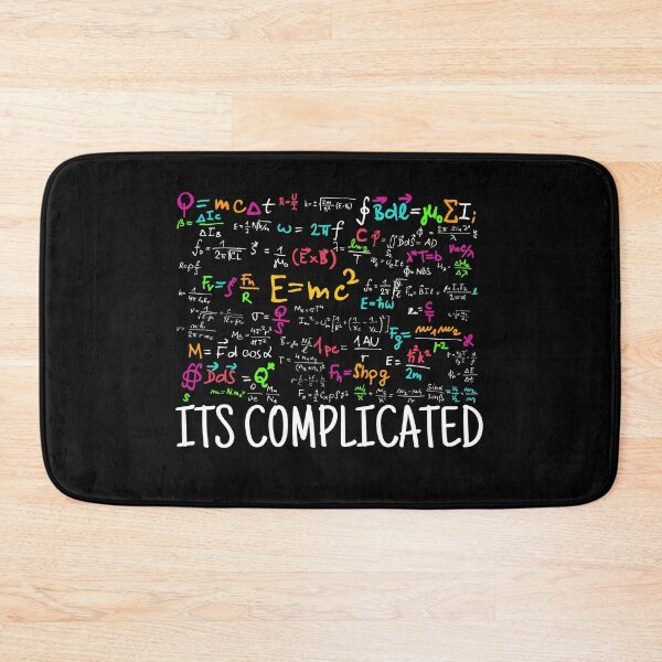 Item preview, It’s Complicated E=mc2 designed and sold by Irie Designs.