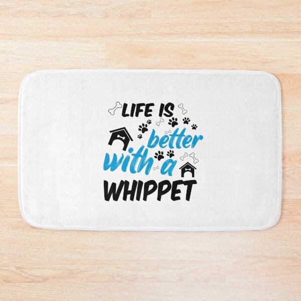 Item preview, life is better with a whippet designed and sold by randomdogshirt.