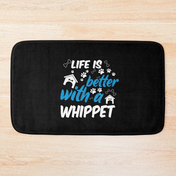 Item preview, life is better with a whippet designed and sold by randomdogshirt.