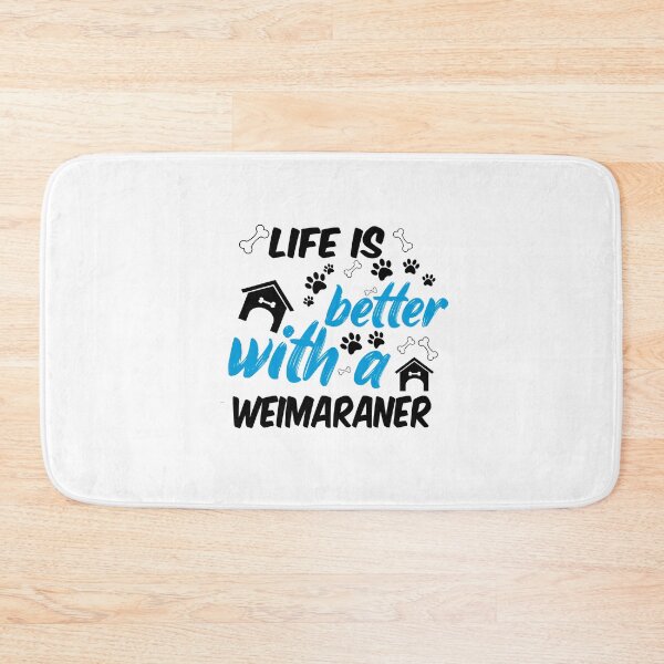 Item preview, life is better with a weimaraner designed and sold by randomdogshirt.
