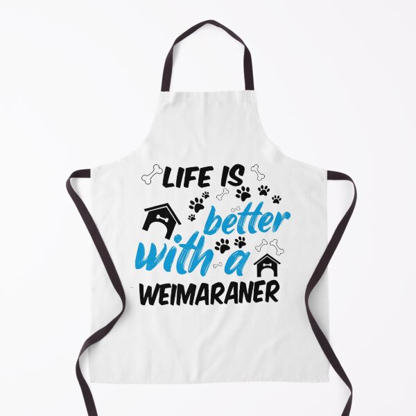 Item preview, life is better with a weimaraner designed and sold by randomdogshirt.