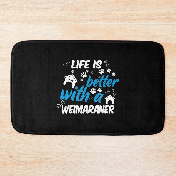 Item preview, life is better with a weimaraner designed and sold by randomdogshirt.