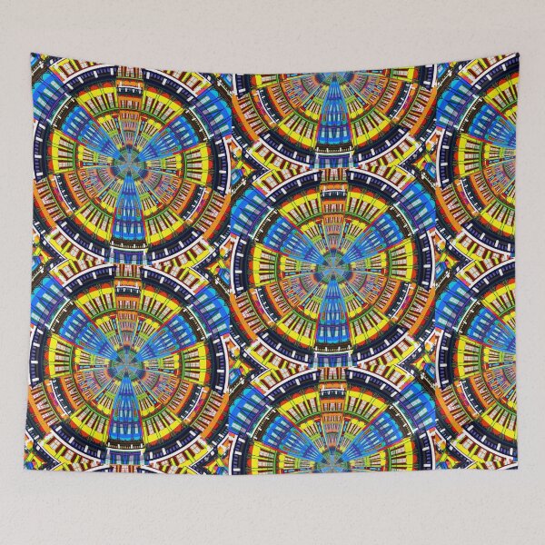 Item preview, NEW ORLEANS HOUSES ROUNDEL designed and sold by Neil Finnemore.