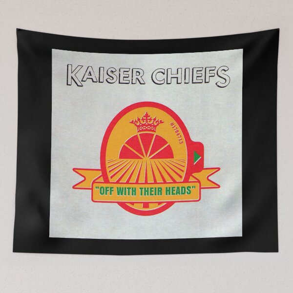 Item preview, Kaiser Chiefs off with their heads designed and sold by ElizabethSagan.